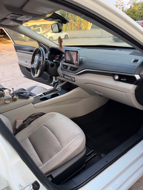 Nissan dashboard clean after interior detail