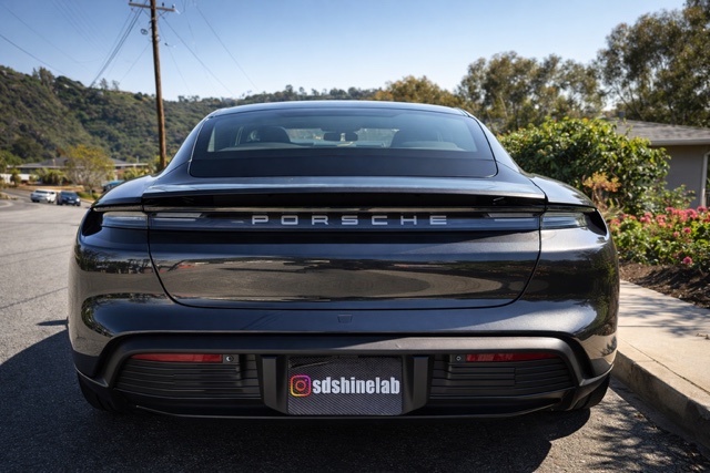 Porsche detailed by SD Shine Lab — mirror finish, mobile detailing in San Diego County